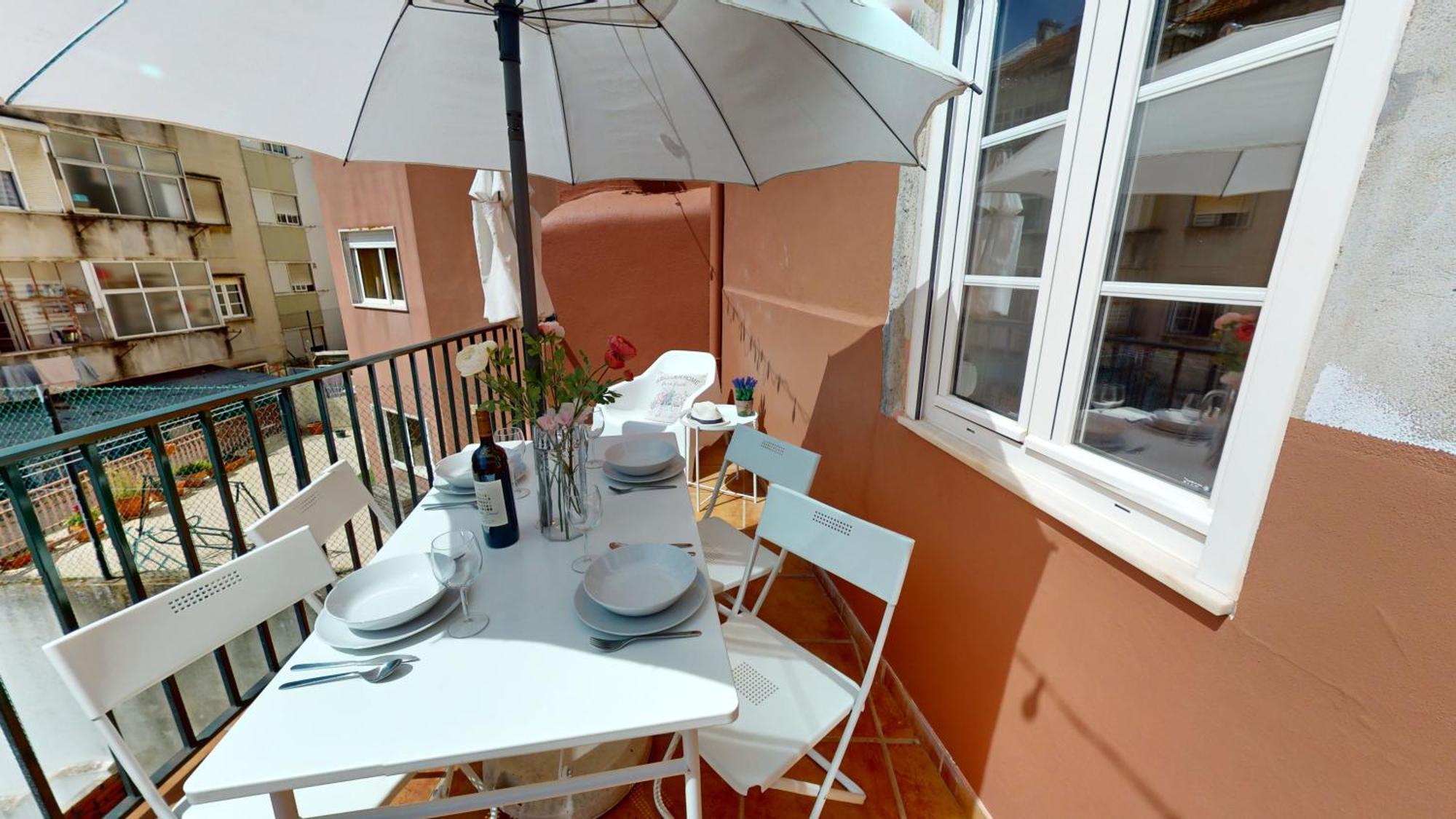 27 A Graca Cozy With Balcony And Free Parking Apartamento